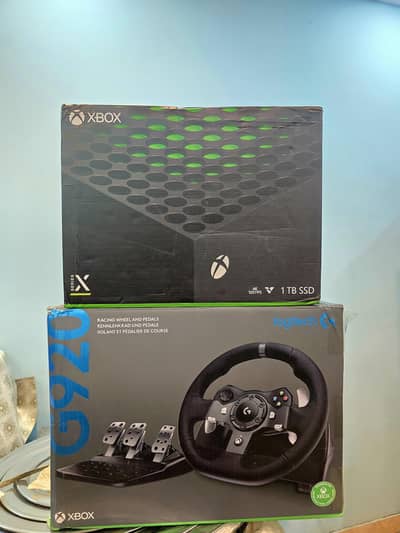 Xbox series X + Logi G920 wheel