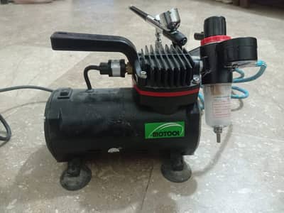 Heavy Duty Mini Air Compressor CD-602 (1/5 HP) – Professional Grade