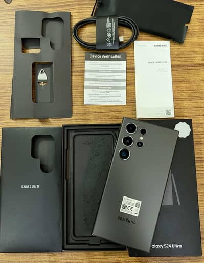 Samsung S24 Ultra 512gb Complete Box