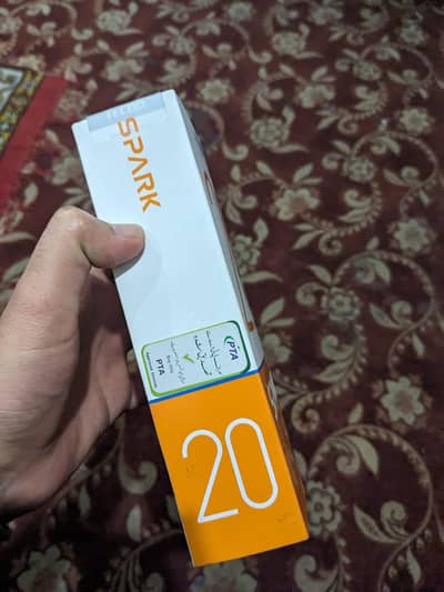 Spark 20 pta approved  8+8 ram/ 256 gb ROM.