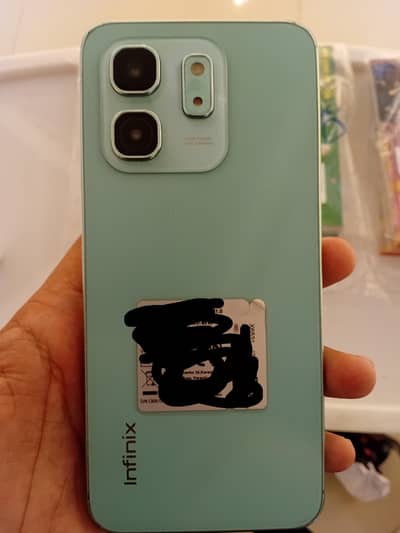 infnix hot 50i 6/128 with box and original charger 6 monthswarranty