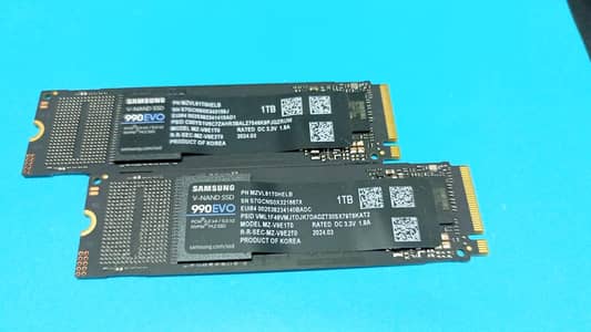 Samsung 990 EVO 1TB NVMe (6 Months Warranty) without Box