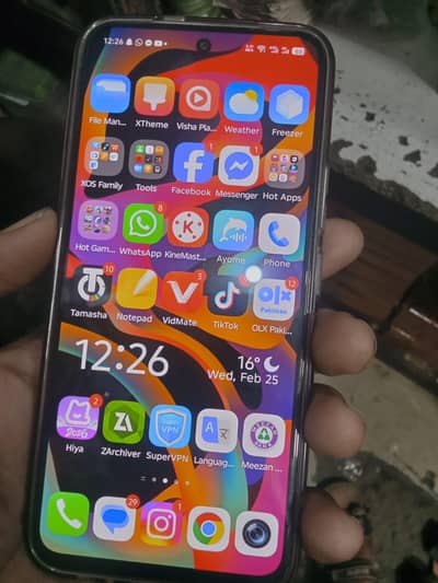 Infinix hot 60pro,‼8/128. with box and charger