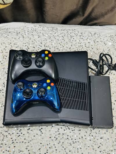 Xbox 360 Slim USA Model Jailbreak Jtag With Games