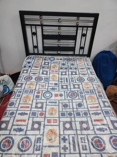 Iron Bed with Matress