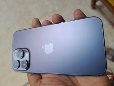 12 pro max Deep purple PTA 128gb with complete box