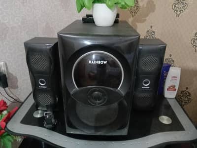 brand new speaker rainbow good voice