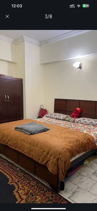 Kingsize Master Bedroom with attached Washroom.