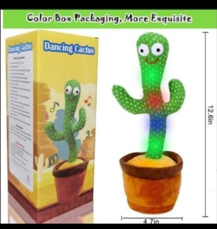 Plush Dancing Cactus 2