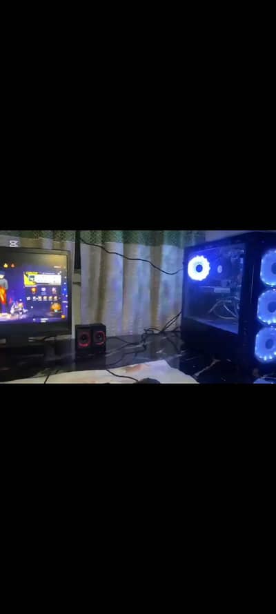 Gaming PC used for gaming