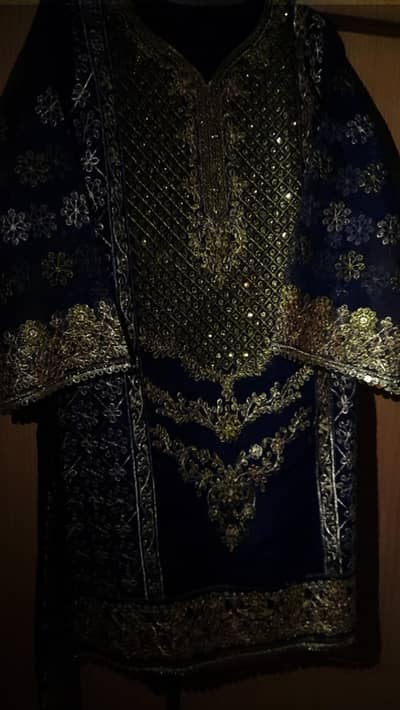 Embroidered formal wedding/party suit.