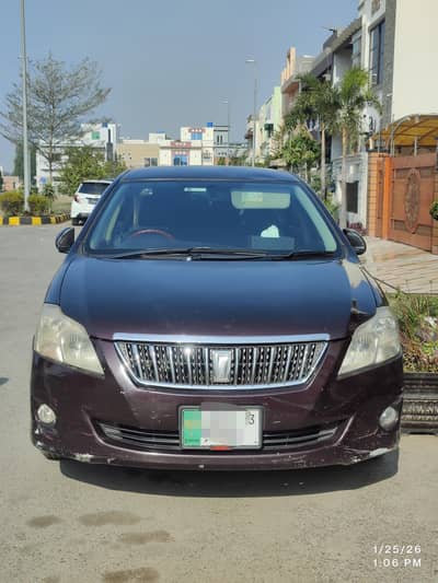 Toyota premio F 2013. Premio 1.5 ltr engine. Red wine colour.