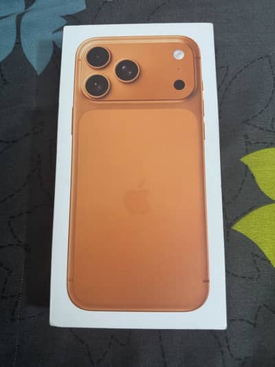 Iphone 17 Pro Max | Full Box | Cosmic Orange | 256GB