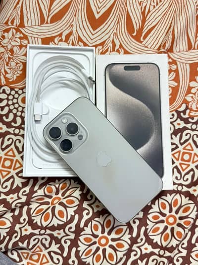 Iphone 15 Pro PTA Approved 128 GB