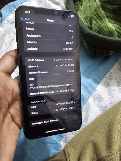 XSmax IPhone 256 gbb