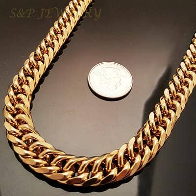 boys chain original gold colour