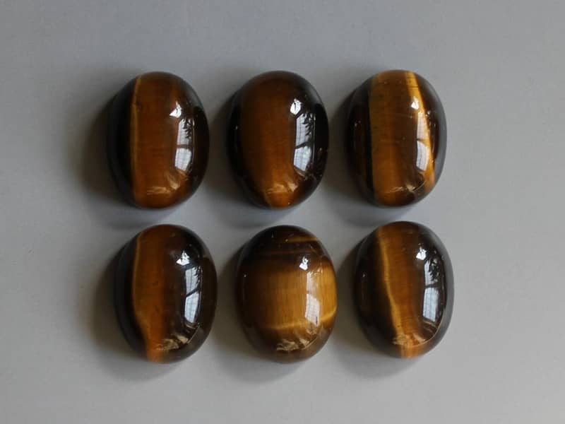 Gemstone Tiger eye Agate . Ruby . Moonstone. Opal 2