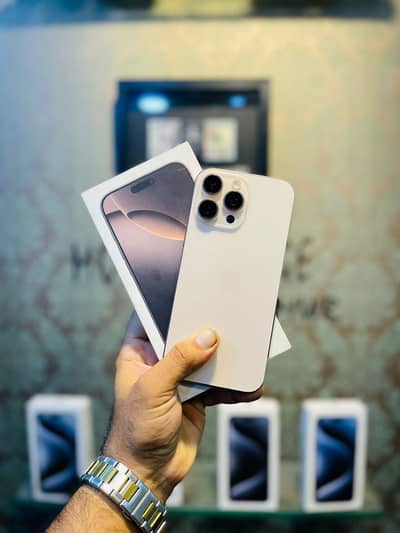 iPhone 16 pro max 256 Non PTA Desert Titanium