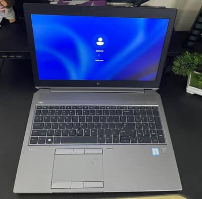 HP ZBOOK 15 -  G5 / i7 8th gen / 4 gb nvidia