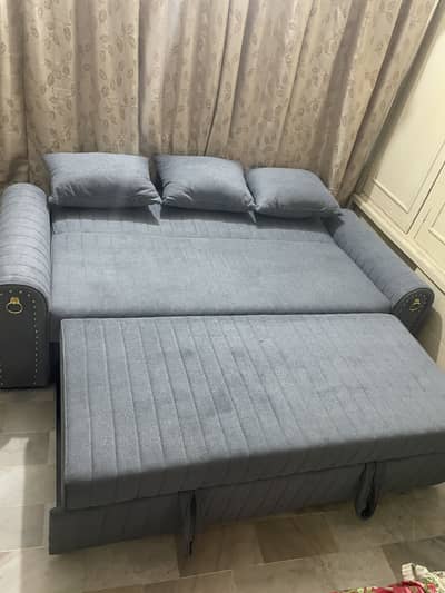 Sofa combed double bed