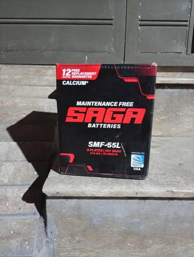 SAGA Dry battery for Car