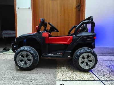 Kids Drivable + Remot control Jeep for sale