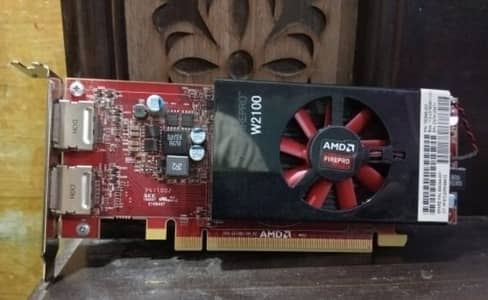W 2100 graphic card power full for gaming 2 GB 128 bit