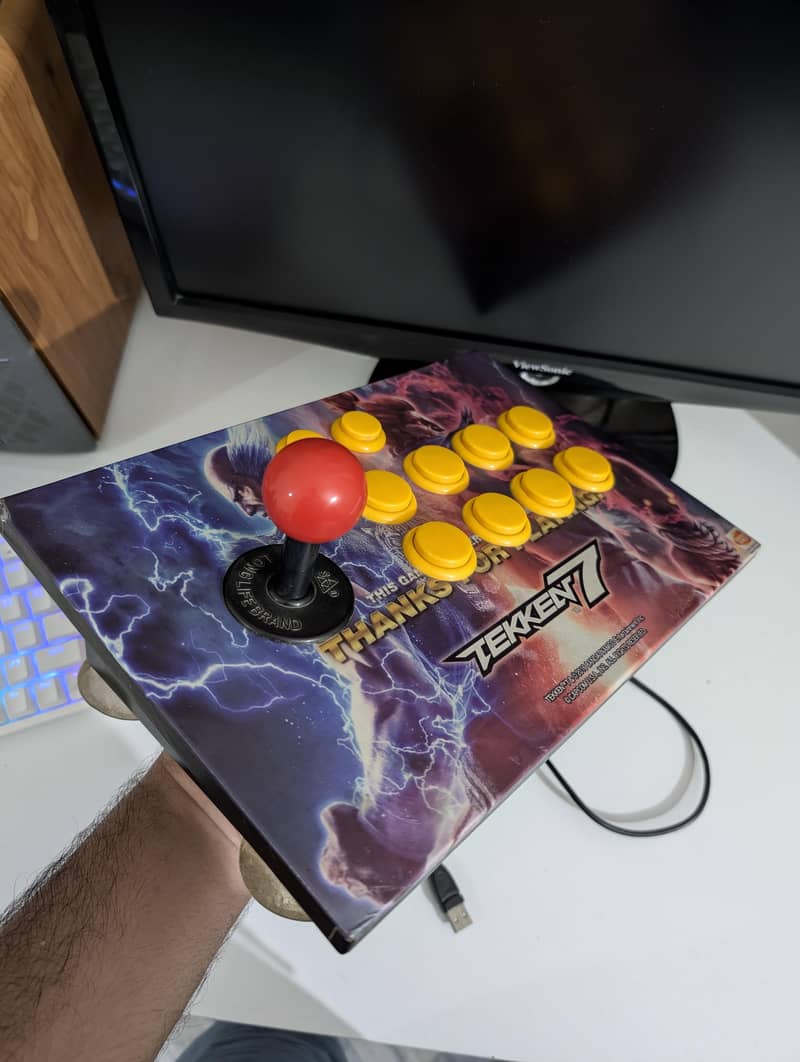 PC arcade controller (Tekken themed) 0
