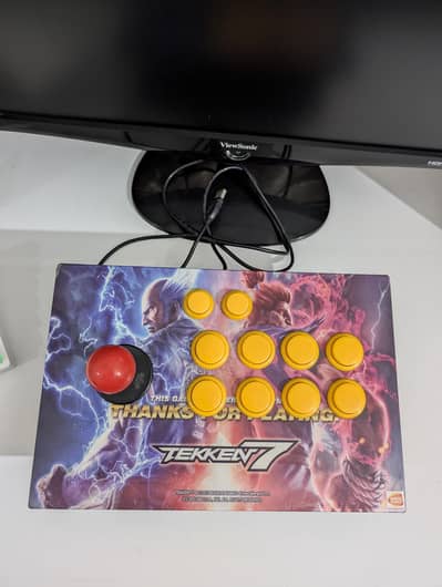 PC game controller (Tekken themed)