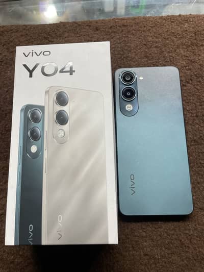 Vivo Y04 with box 8months warranty