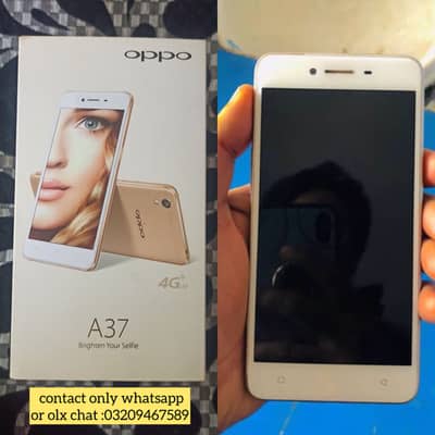 Oppo A37 With Box Pta Approved With Cable