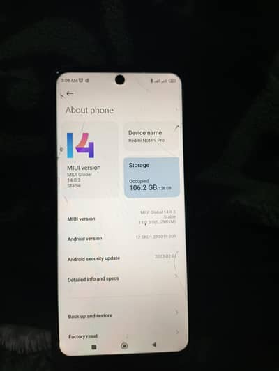 Redmi Note 9 pro 6/128