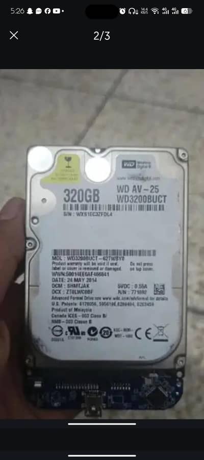 hard 320 gb