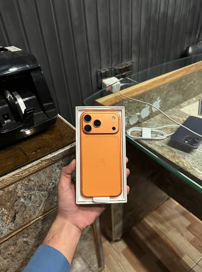 17 pro max 256gb Non PTA p+e 100 health 79 cycle   03094859515