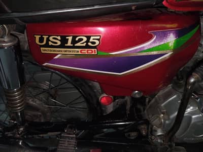 united 125 2018 – Excellent Condition – urgent bike For Sale