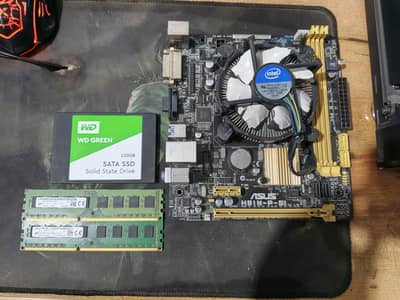 4 Generation  i5 motherboard processor  16 GB Ram