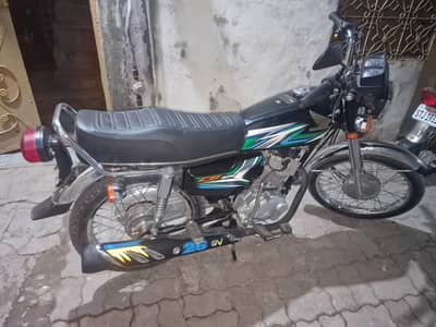 honda CG125 model 2023 punjab registration nut to nut jeniun