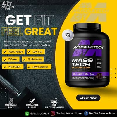 Supplements Protein & Mass Gainers