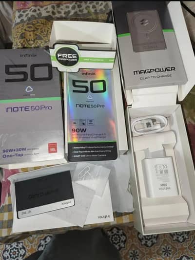 infinix note 50 just open box