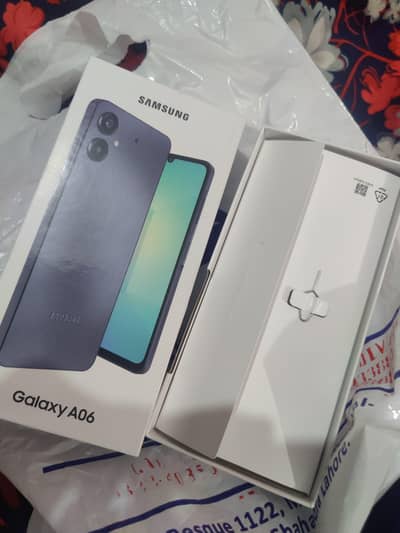 Samsung A06 android Version 16 (6+128) 4 months Warranty