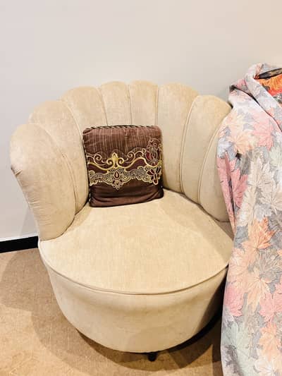 Compact 2 seat sofa modern fabric