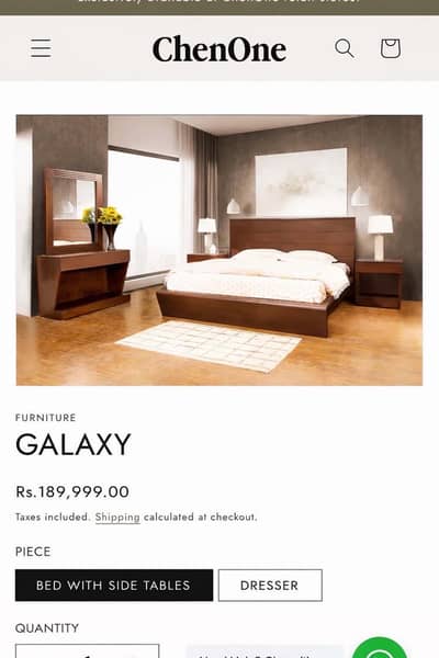 Urgent Sale: Almost New Bed (Used only 2 weeks) - Condition 10/10