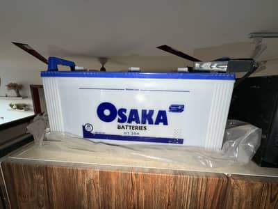 Osaka HT 200 12V 200Ah Battery Strong Backup Like New Karachi