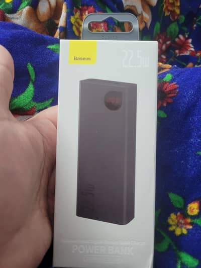 baseus 22.5W 20000mah adaman metal quick charge power bank