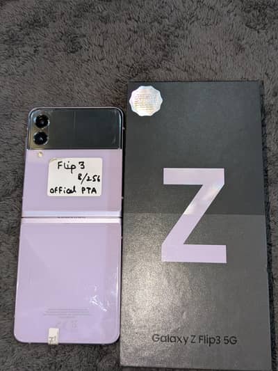 Z FLIP 3 OFFICIAL PTA WITH BOX CABLE