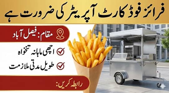 Fries Food Cart Operator