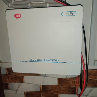 itel 24v lithium battery 6 month used