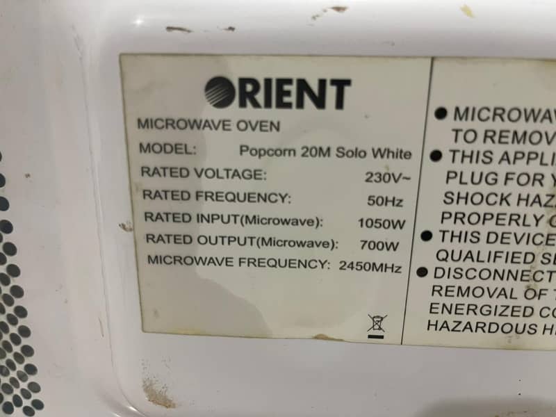 Orient microwave 7