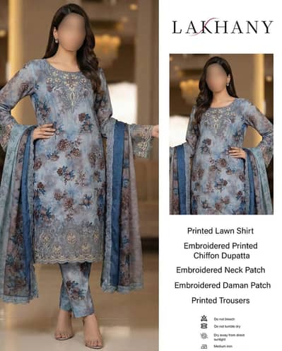 Lakhany Lawn Clothing Dresses Eid Collection
