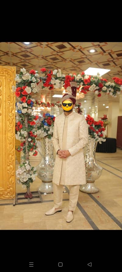 Groom new style Gown sherwani